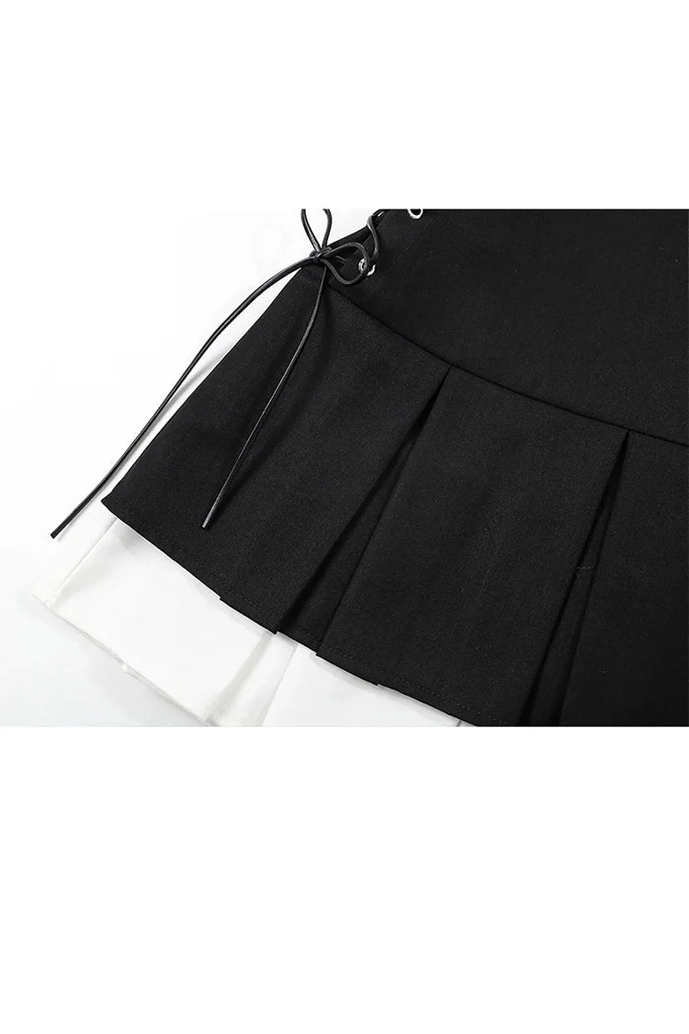 Vintage Gothic Pleated Skirt