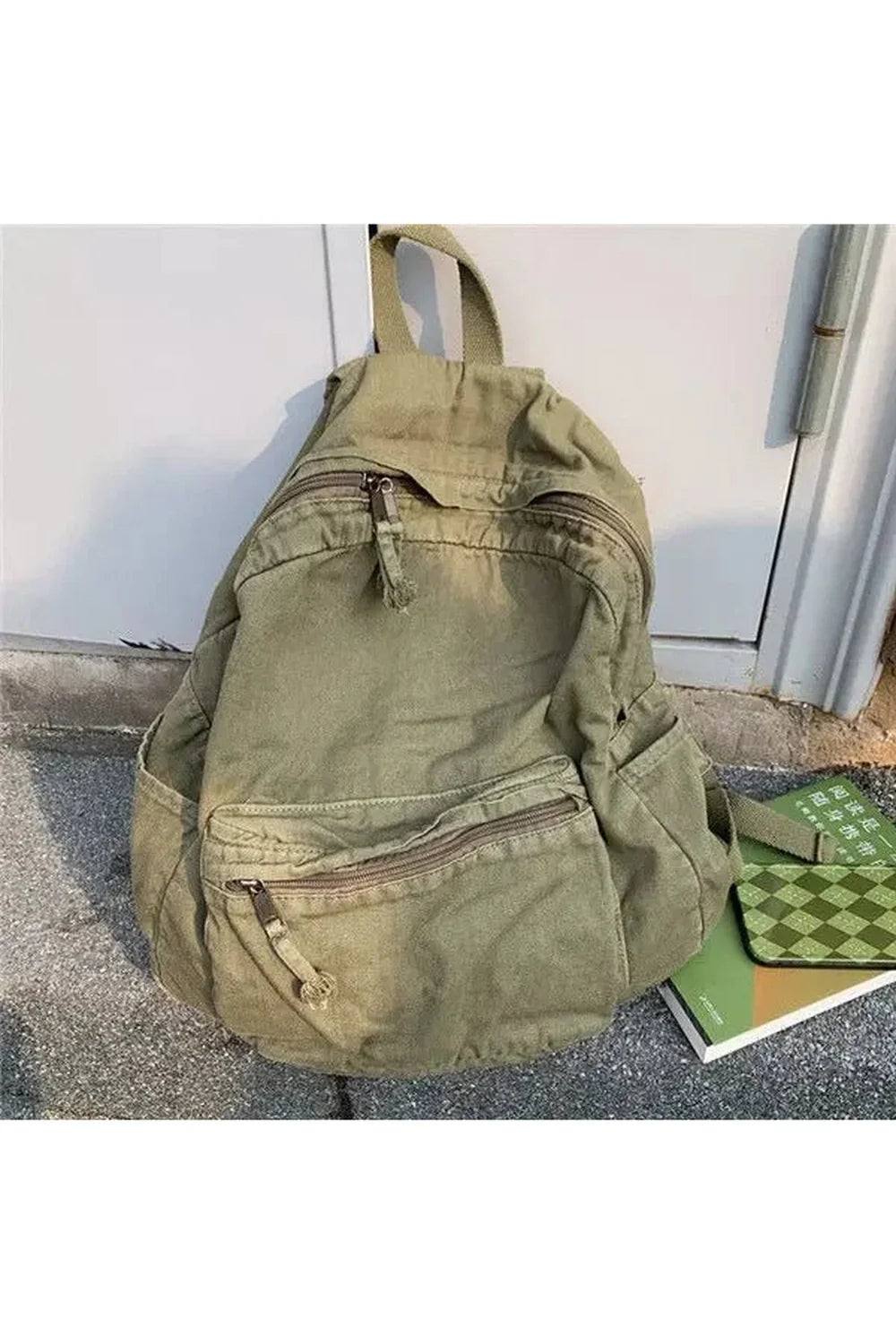 Vintage High-Capacity Backpack