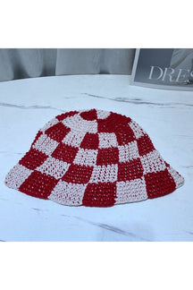 Vintage Knit Sun Hat