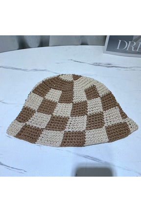 Vintage Knit Sun Hat