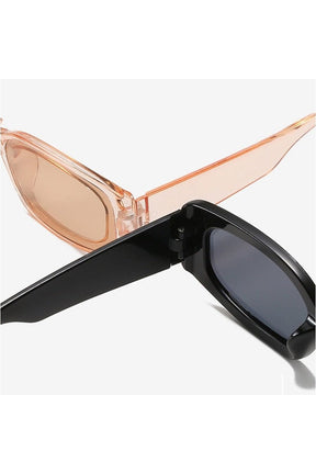 Vintage Pink Cat Eye Sunglasses in T-Orange exude retro chic.