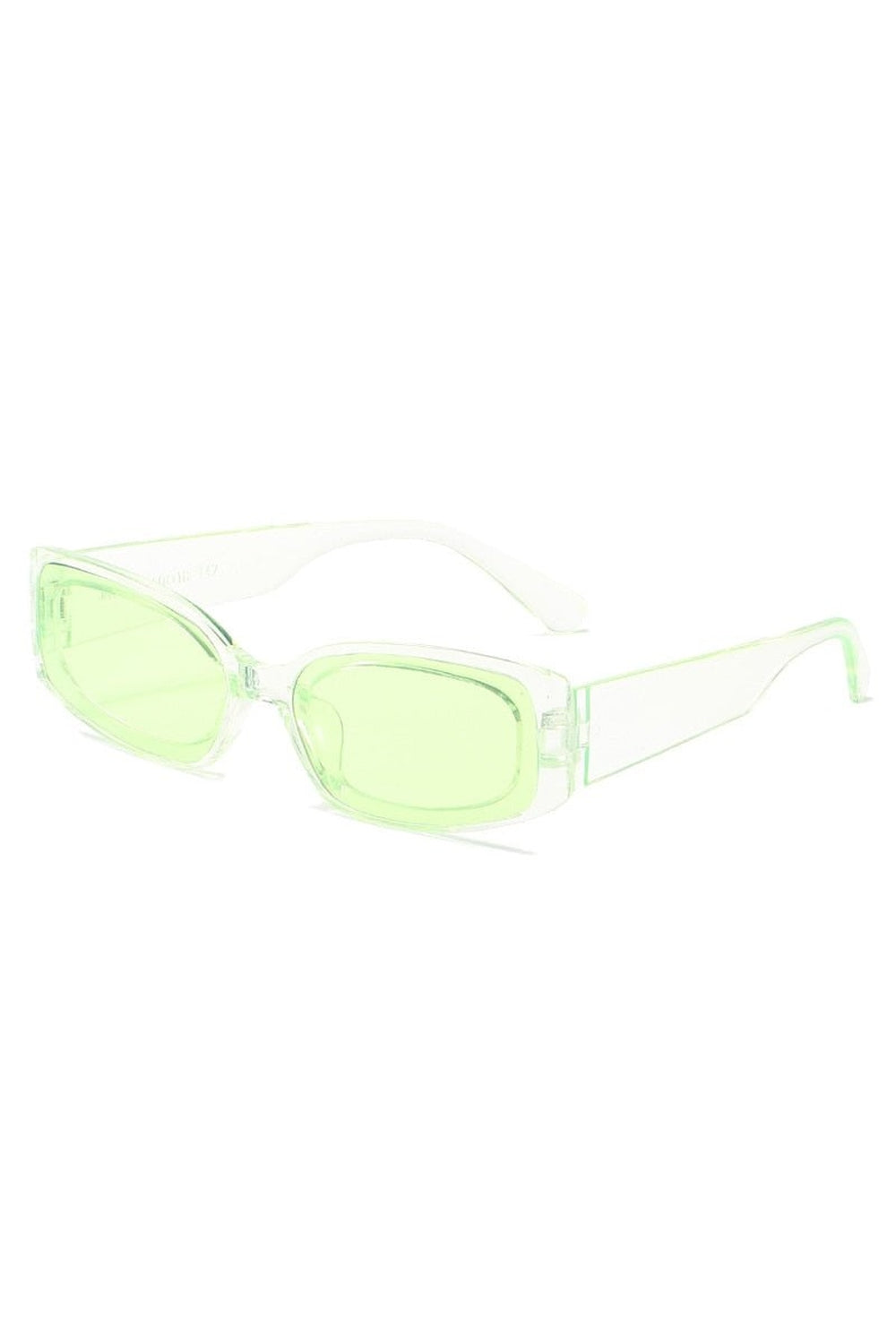 Vintage Pink Cat Eye Sunglasses in T-Green, stylish.