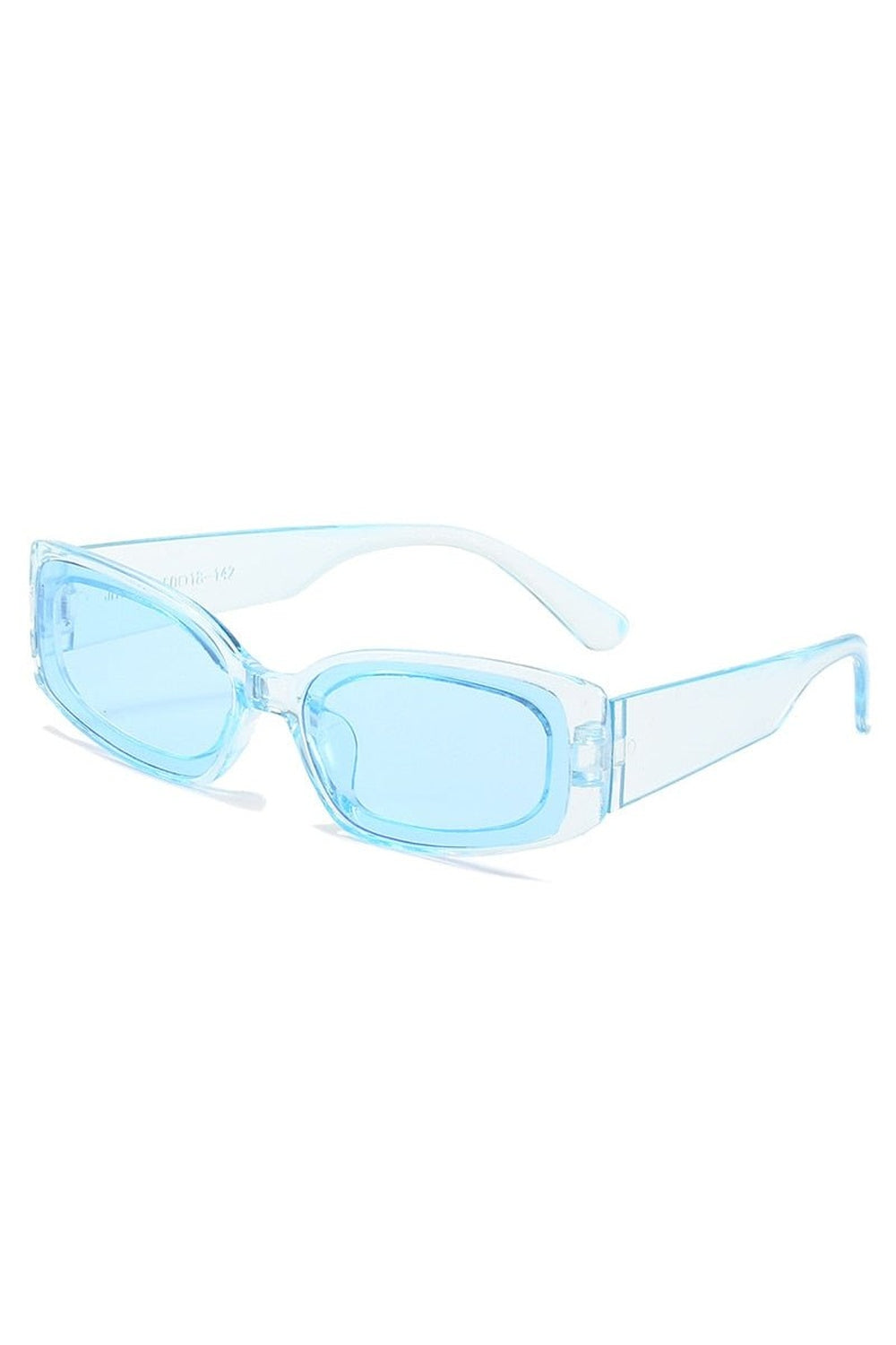 Vintage Pink Cat Eye Sunglasses in T-Blue, stylish.