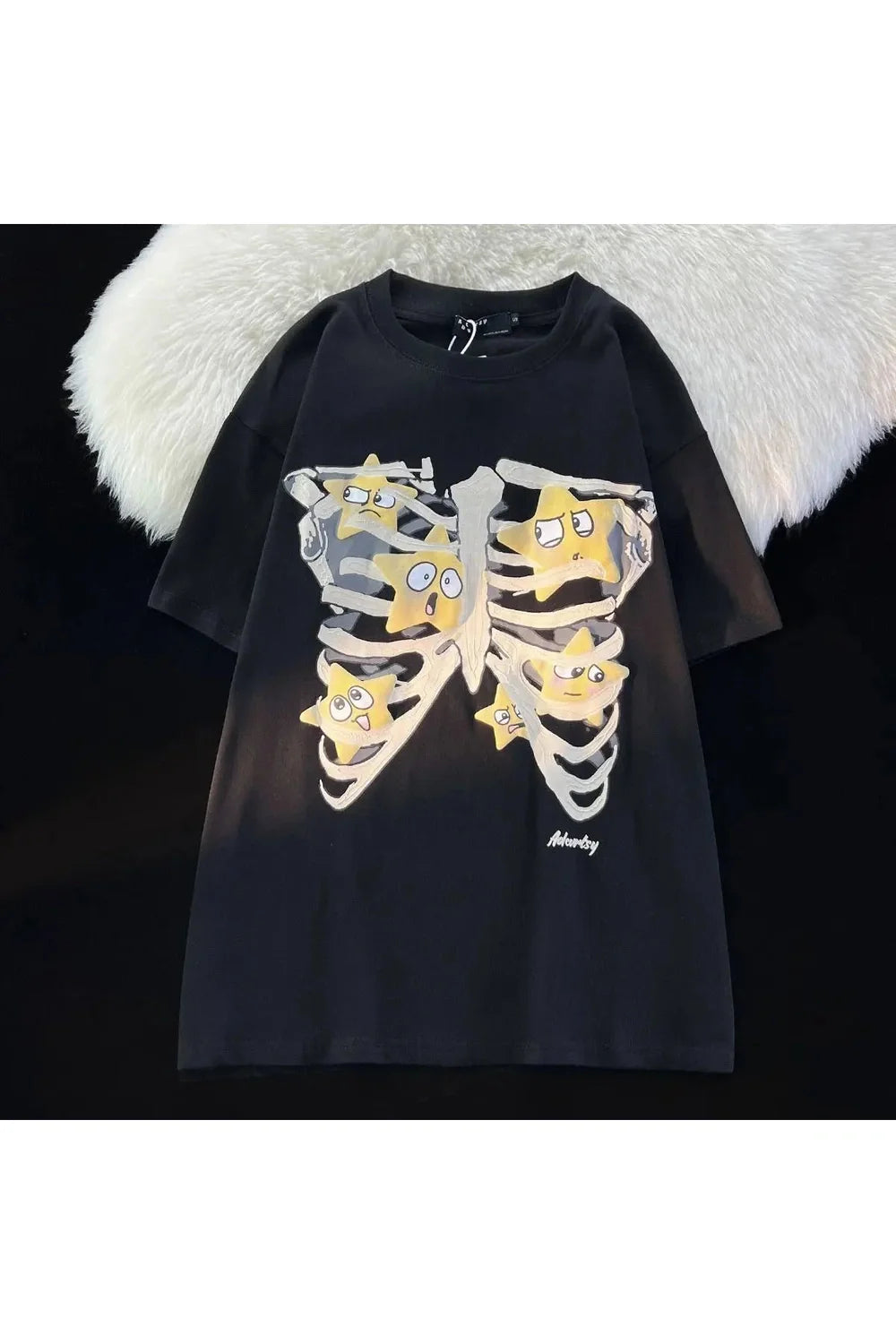 Vintage Star Skull T-shirt