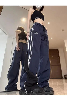 Vintage Track Pants Wide Leg