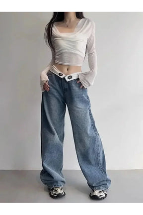 Fall Vintage Y2K Baggy Jeans