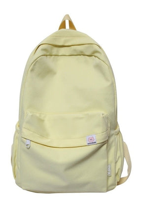 Yellow 6866 Waterproof Nylon Travel Backpack for Travelers.