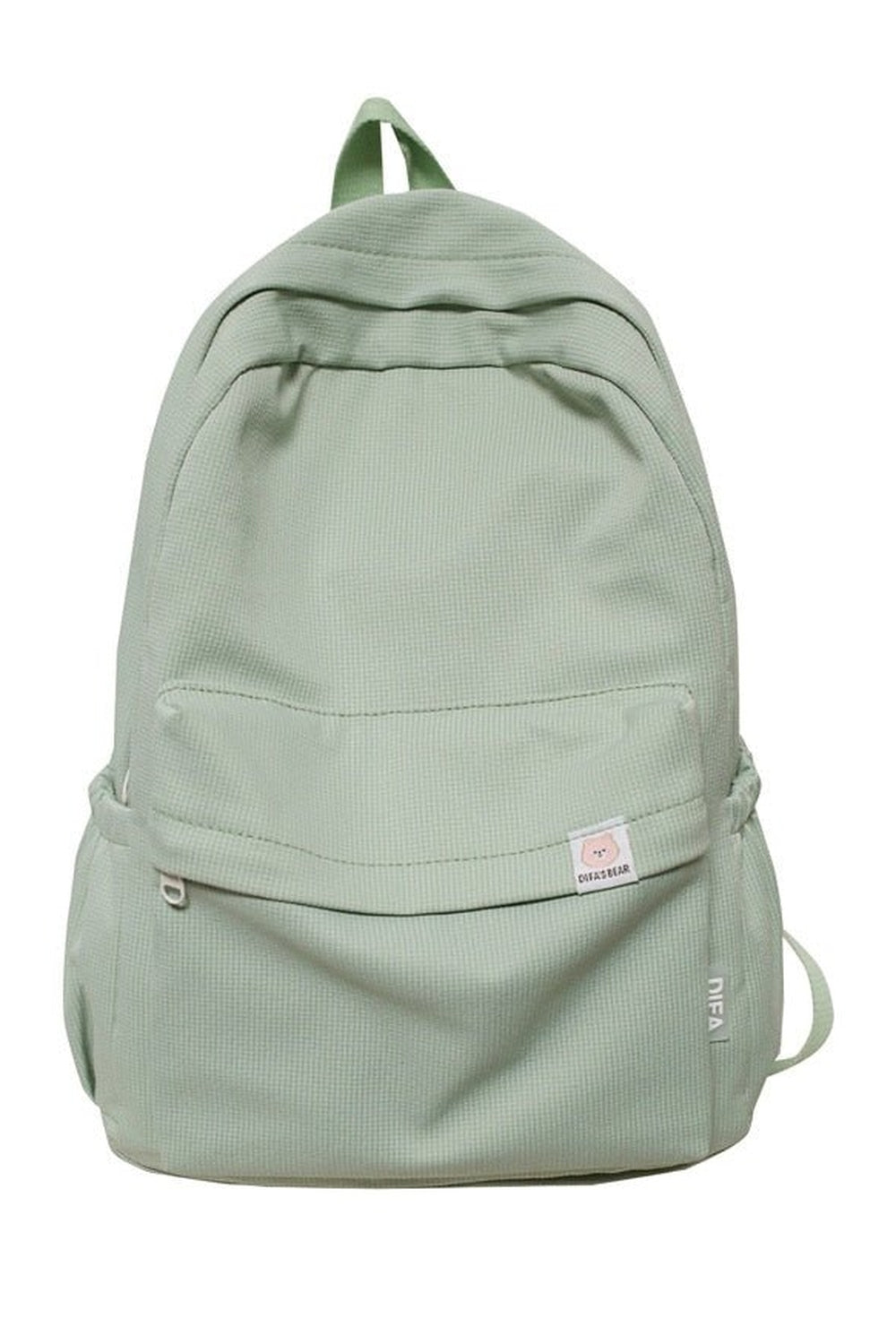 Waterproof Nylon Travel Backpack in green 6866.