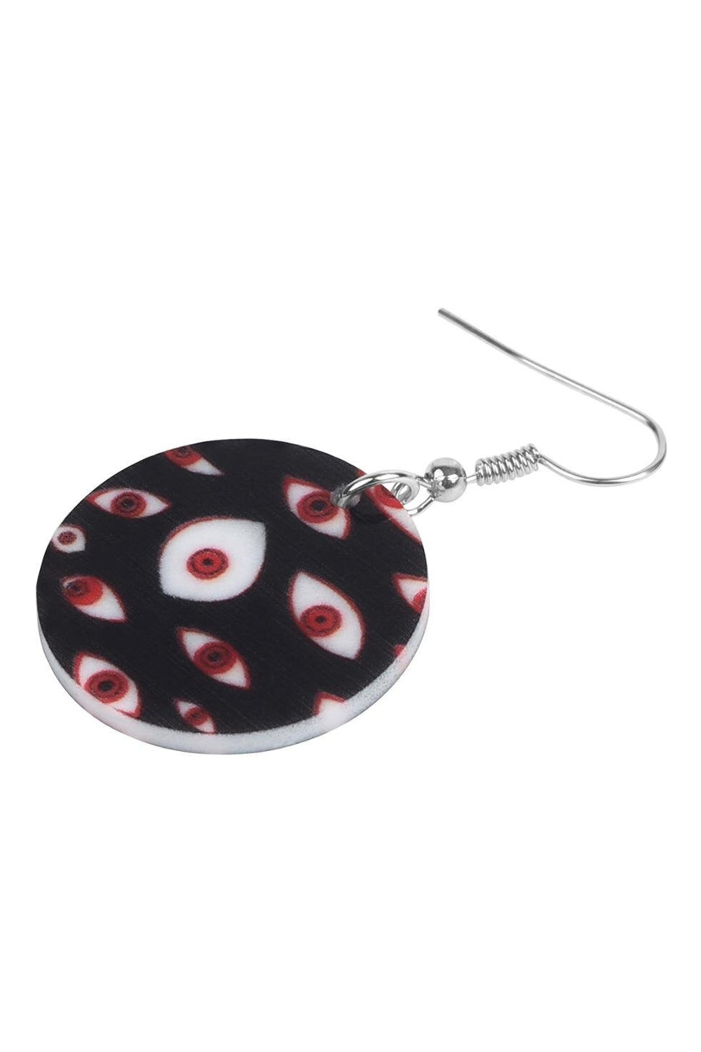 Weirdcore Acrylic Horror Eye Earrings