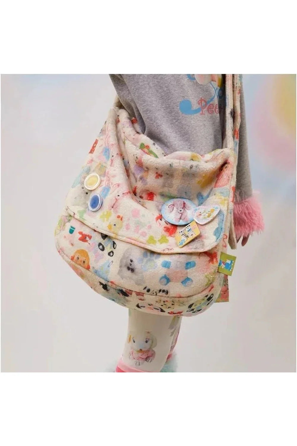 Whimsical Wonderland Plush Bag