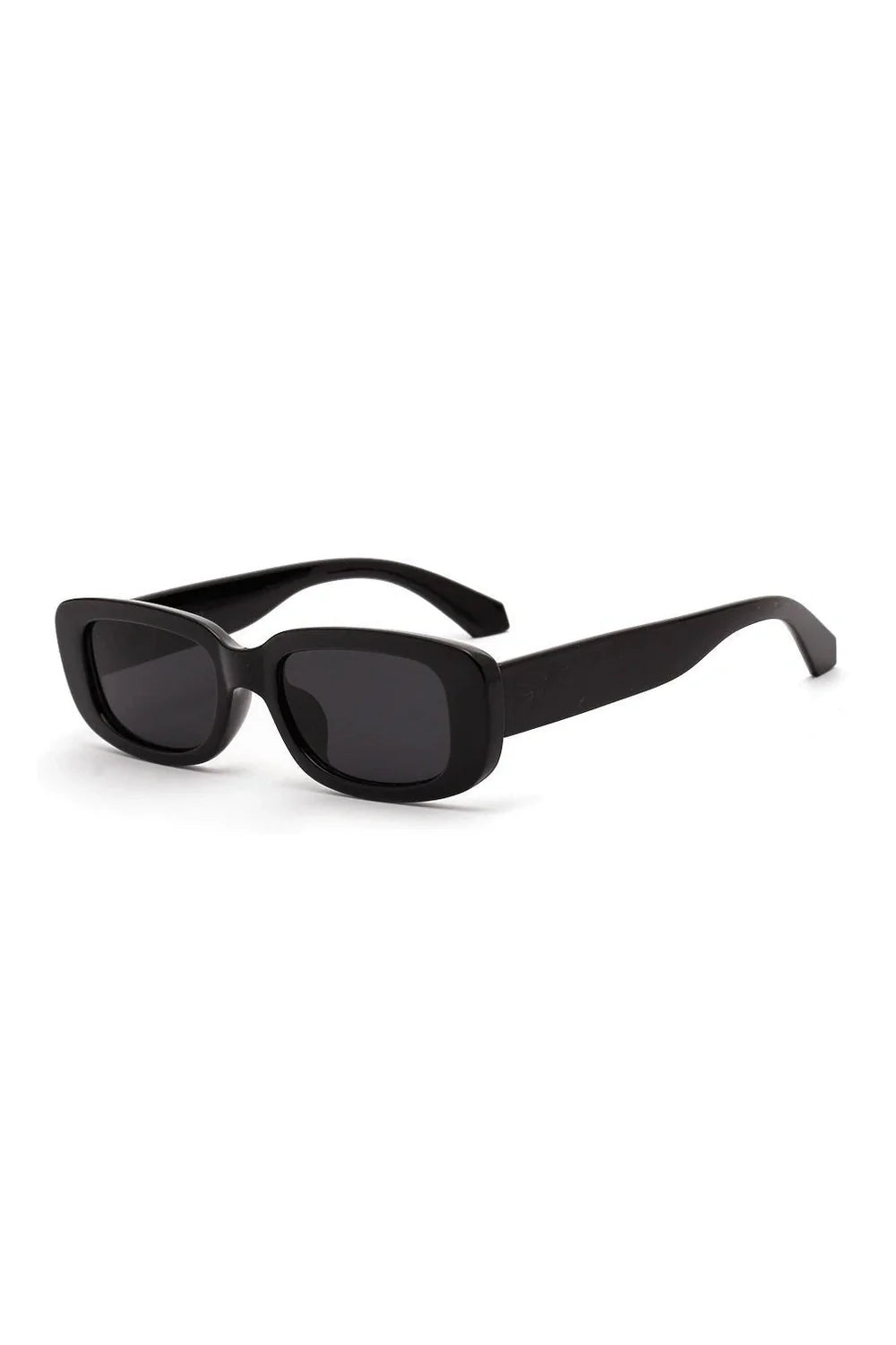 White Rectangular Sunglasses