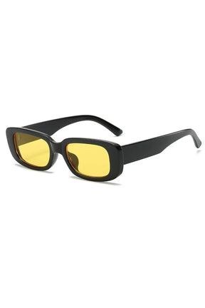 White Rectangular Sunglasses