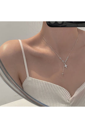 Wishing Star Collarbone Necklace