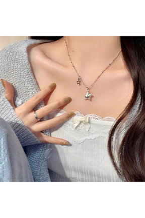 Wishing Star Collarbone Necklace