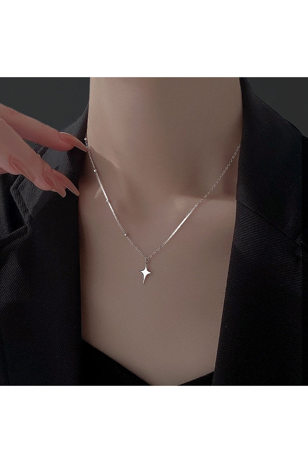 Wishing Star Collarbone Necklace