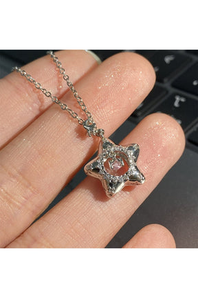 Wishing Star Collarbone Necklace