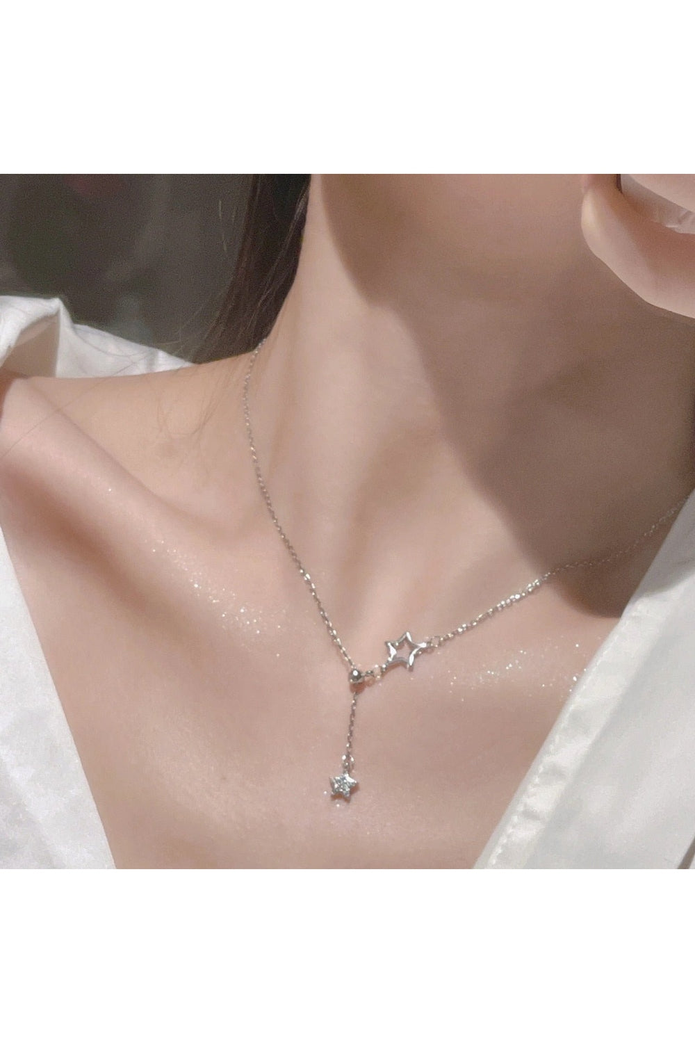 Wishing Star Collarbone Necklace