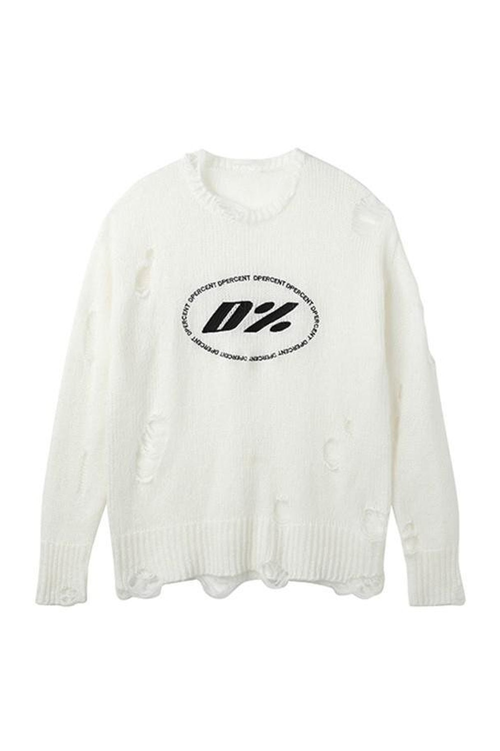 Fall Y2k Aesthetic Hollow Out Sweater