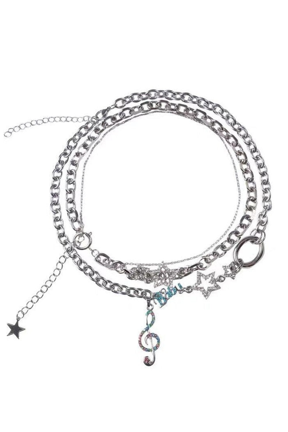 Y2k Aesthetic Shiny Star Necklace