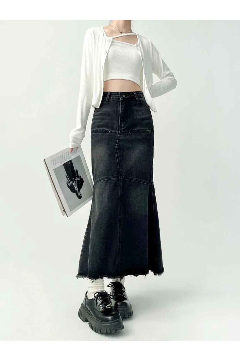 Y2k Denim Girlish Fashion Skirt