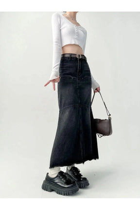 Y2k Denim Girlish Fashion Skirt