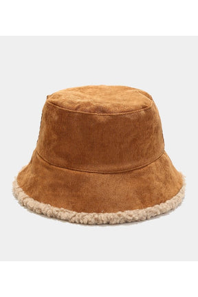 Y2k Faux Fur Bucket Hat