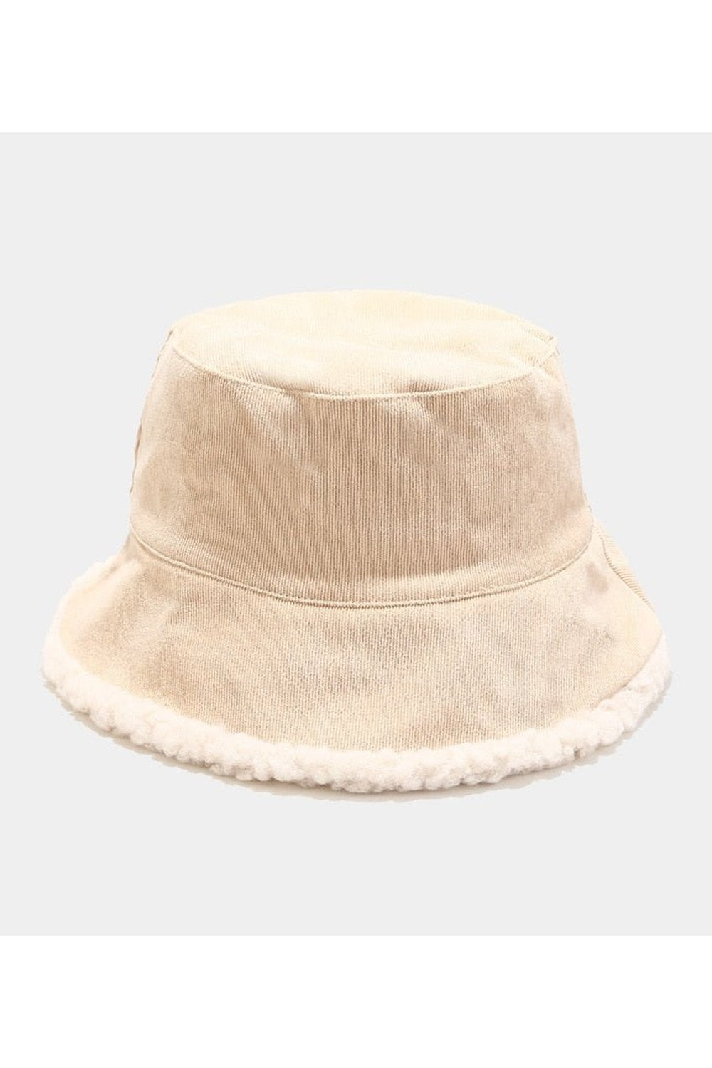 Y2k Faux Fur Bucket Hat