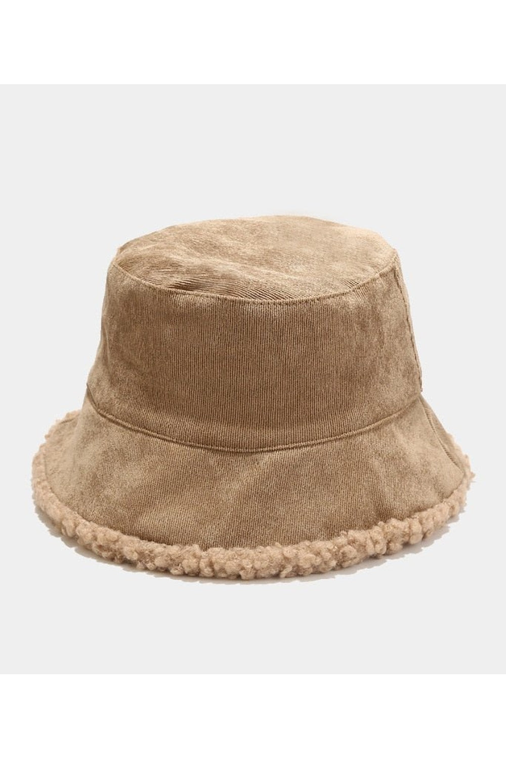 Y2k Faux Fur Bucket Hat