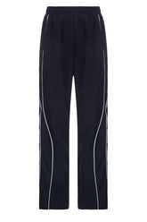 Y2K High Rise Striped Sweatpants