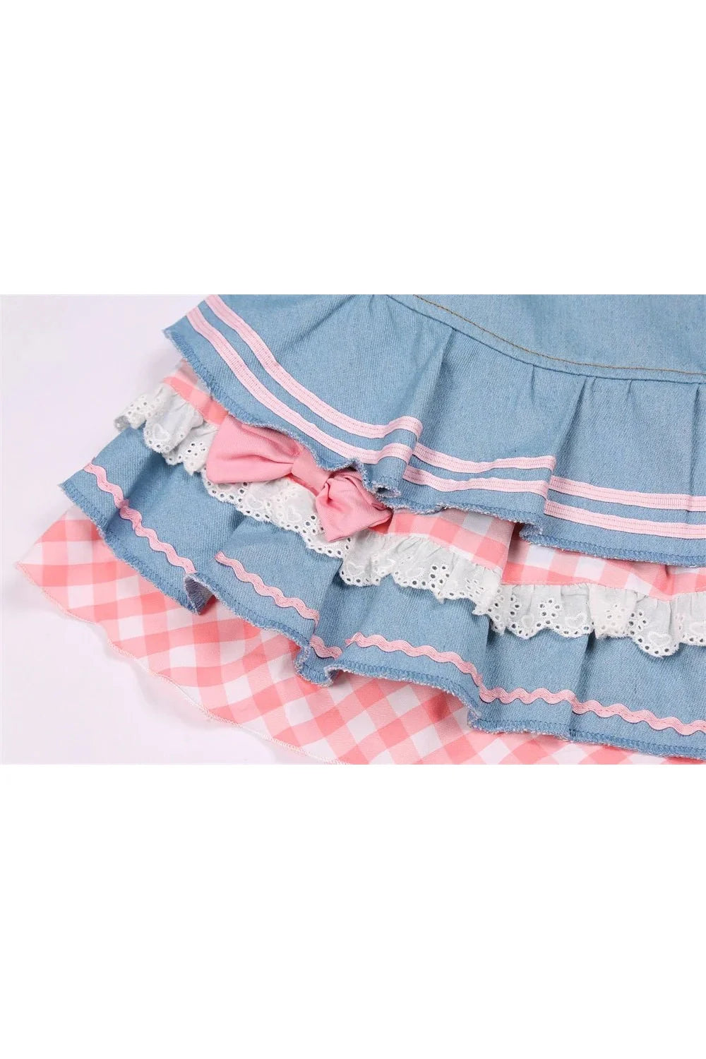 Y2K Kawaii Denim Mini Skirt