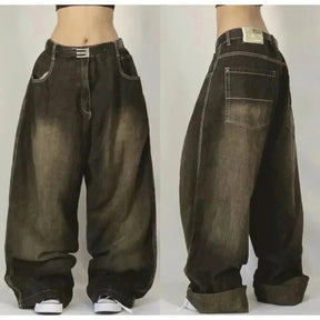 Y2K Oversized Pocket Jeans