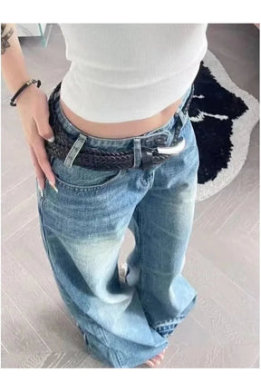 Fall Y2k Vintage Flared Jeans