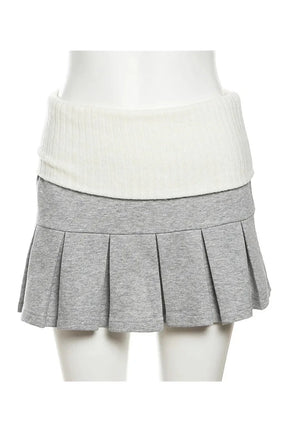 Cozy Fall Zip Hoodie Skirt Set, Just Skirt.